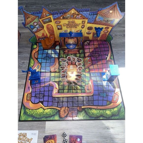 1313 Dead End Drive The Game of Relative Danger Parker Brothers-read - Picture 1 of 10